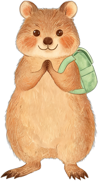Tilly the quokka smiles